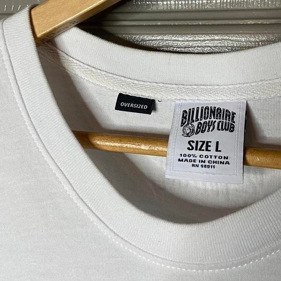Billionaire boys club shirt Size L oversized BBC rare VTG boats beach summer - Picture 4 of 4